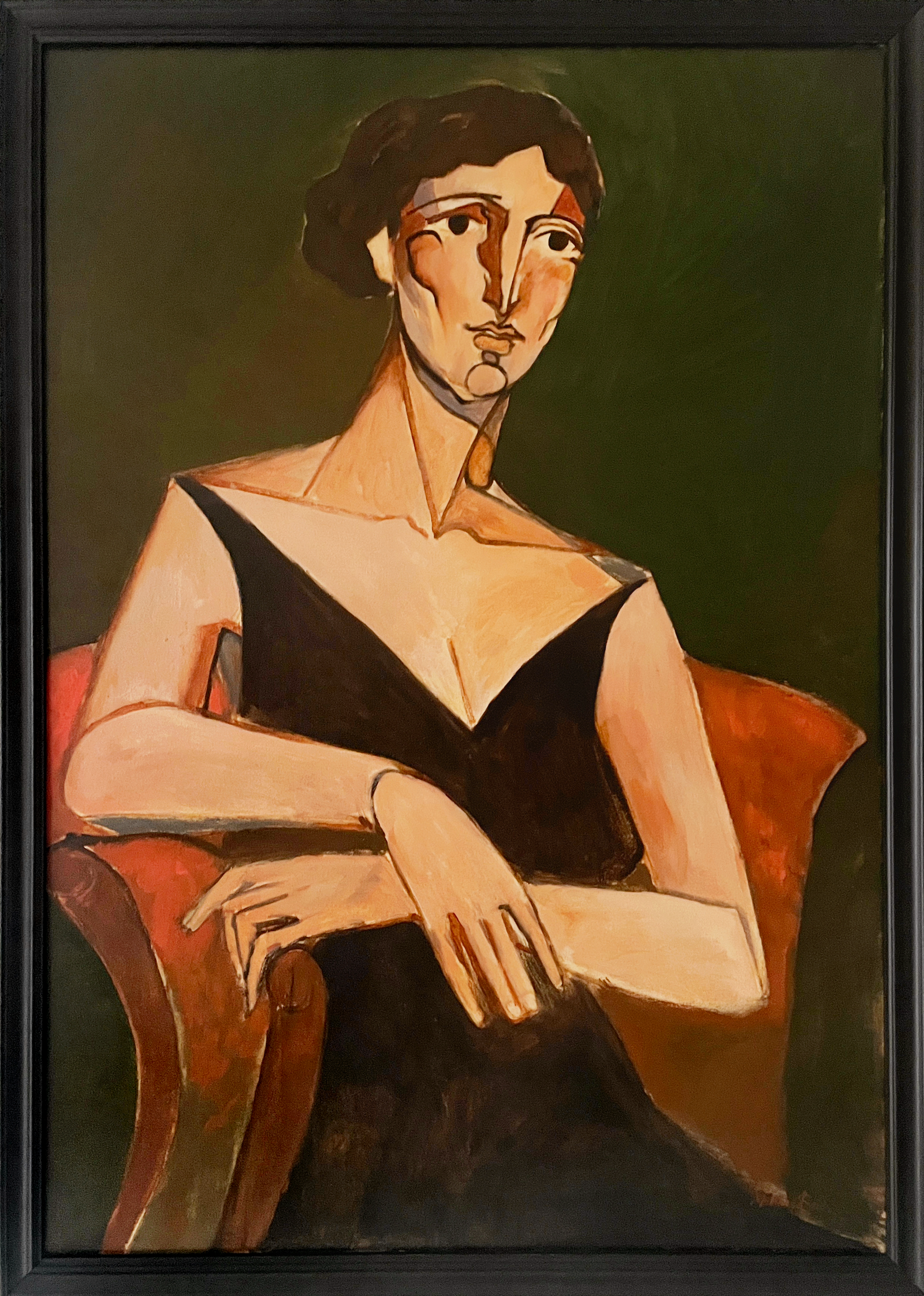 Lady in a Black Dress
