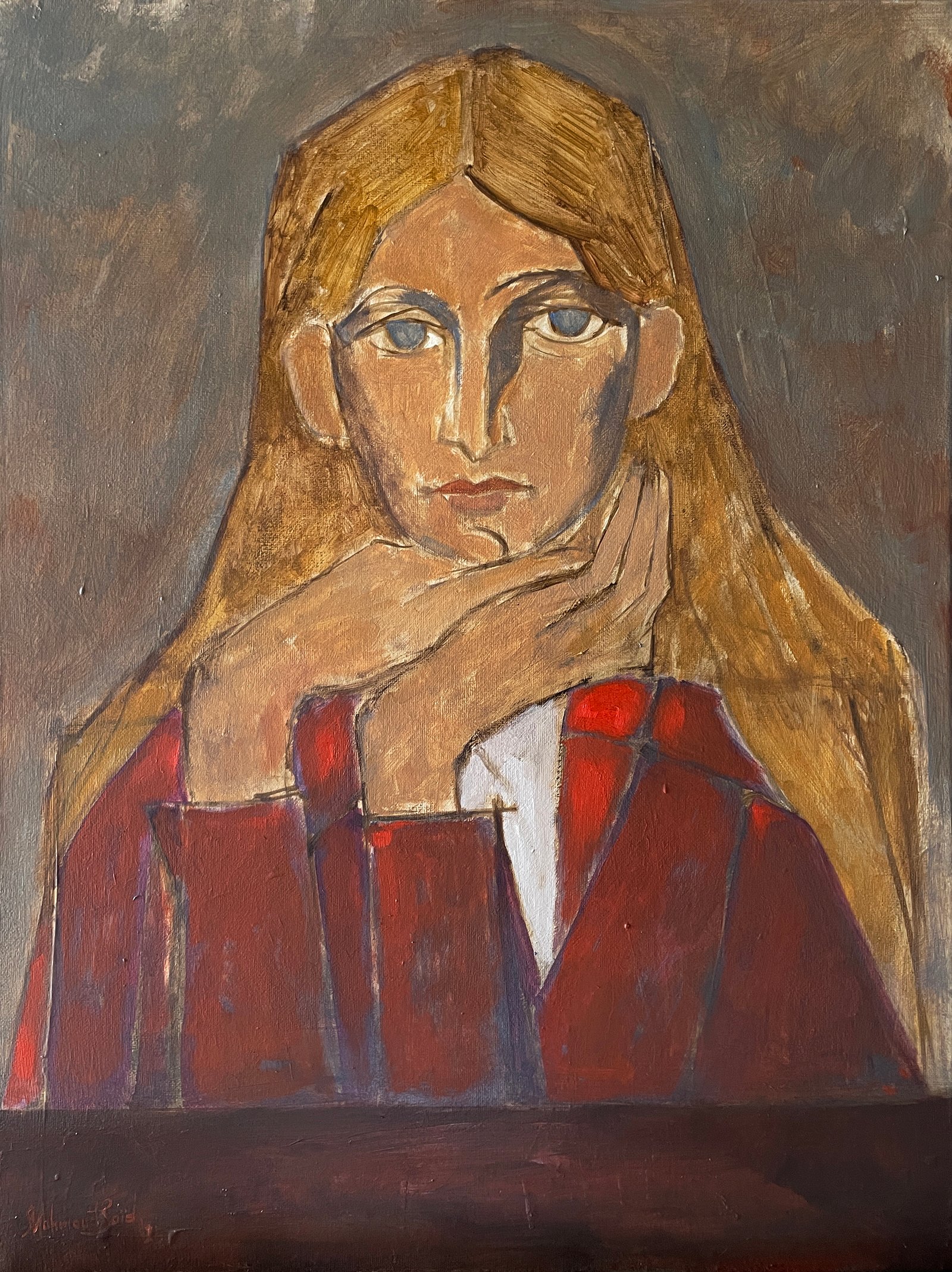 Girl at Table