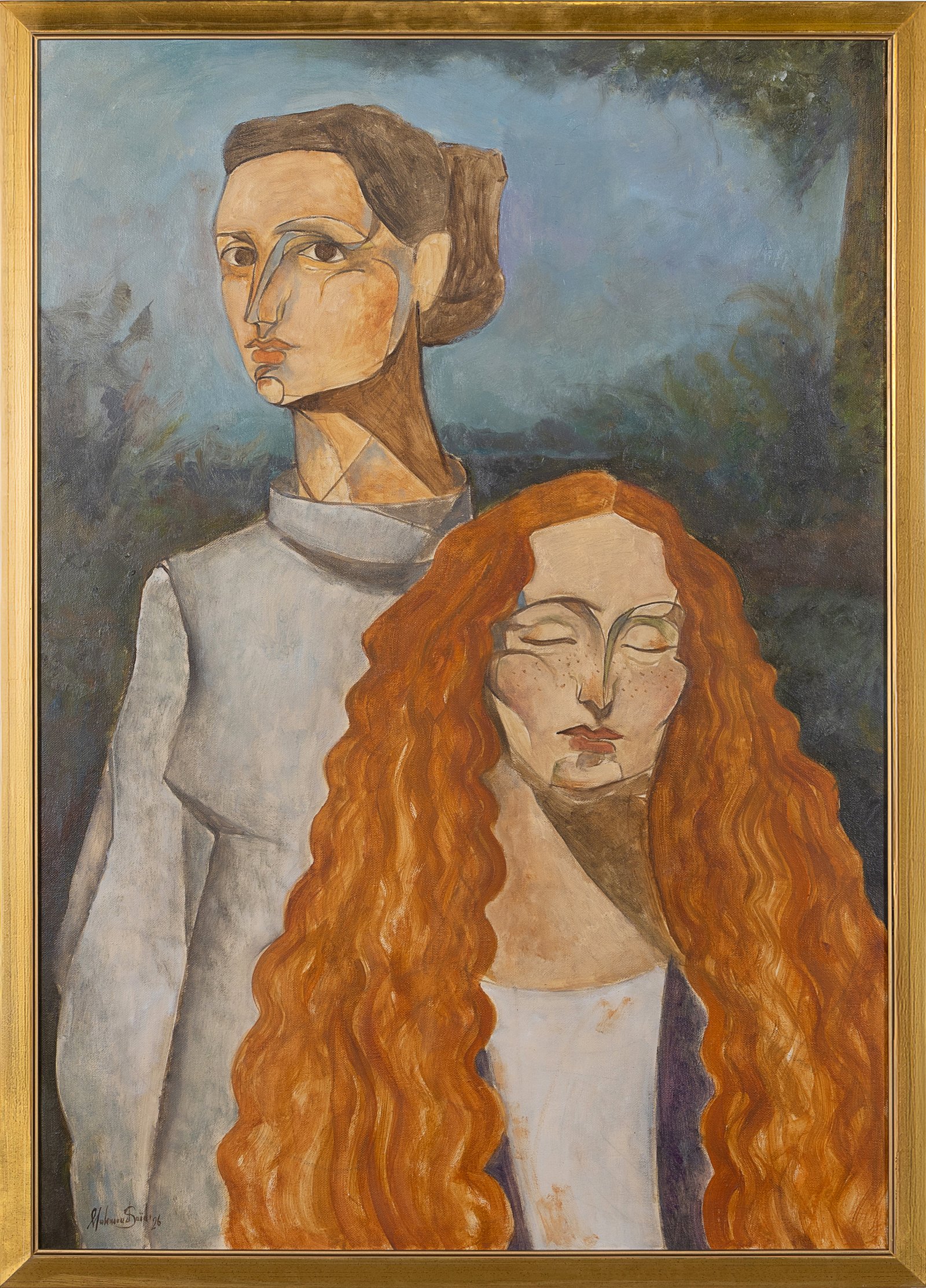 Deux femmes dans les bois